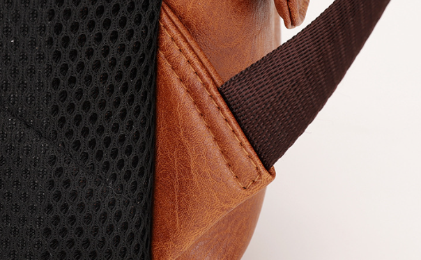 Mochila Estilo Tipo Piel Vintage Para PC/MAC