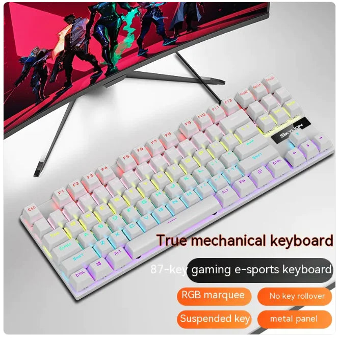 Teclado Mecánico Con Cable K87