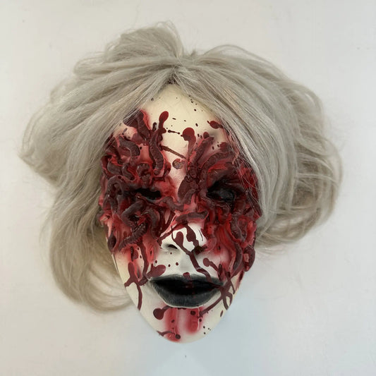 Máscara de bruja maldita Para Halloween