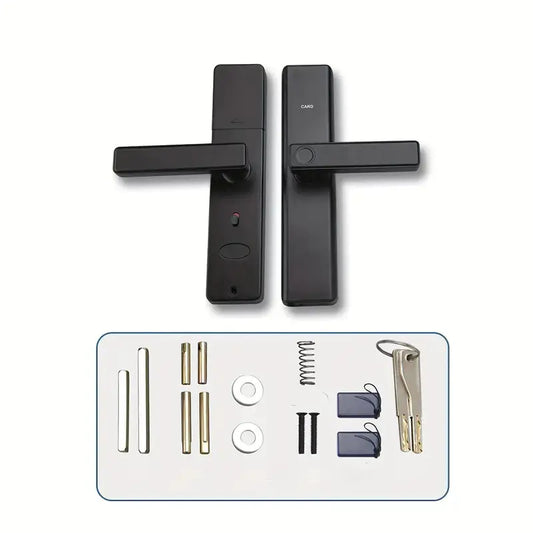 Cerradura Inteligente para Puertas de Madera o aluminio con Contraseña y Huella Dactilar