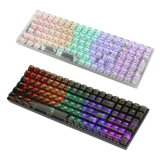 Teclado K10 Mecánico para Gaming con Teclas Transparentes