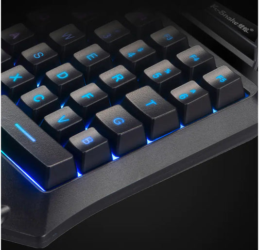 Mini Teclado Gamer Mecánico para PC GAMER - Viper G92 con Iluminación RGB