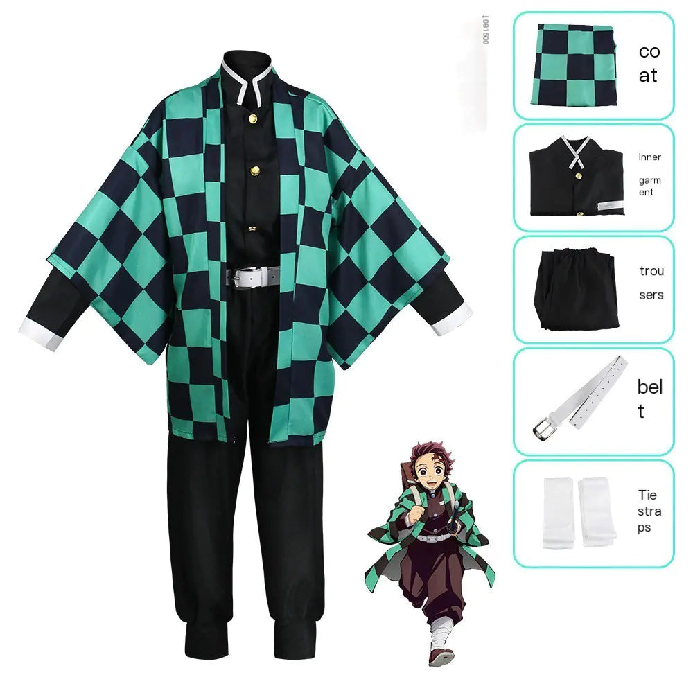 Disfraces de Cosplay DEMON SLAYER para Adultos y Niños (Un Conjunto)