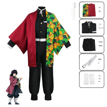Disfraces de Cosplay DEMON SLAYER para Adultos y Niños (Un Conjunto)