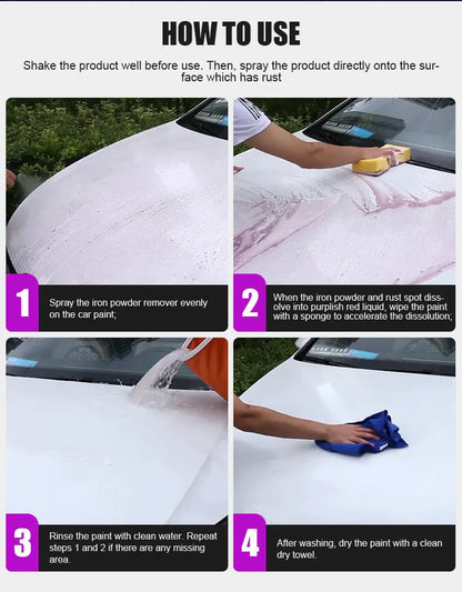 Líquido para diversos de Lavado de Coche Quitaóxido