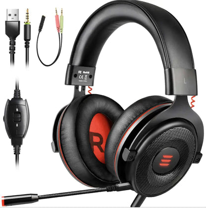 Auriculares para Juegos EKSA con Sonido Envolvente 7.1
