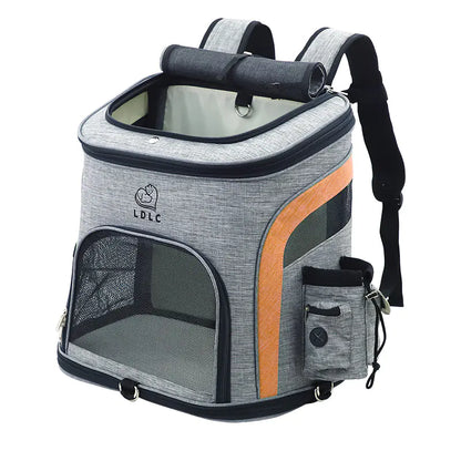 Mochila Transpirable para Gatos y Mascotas Pequeñas
