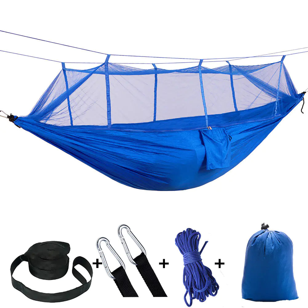 Hamaca con Mosquitero para Alpinismo - Nylon Ligero