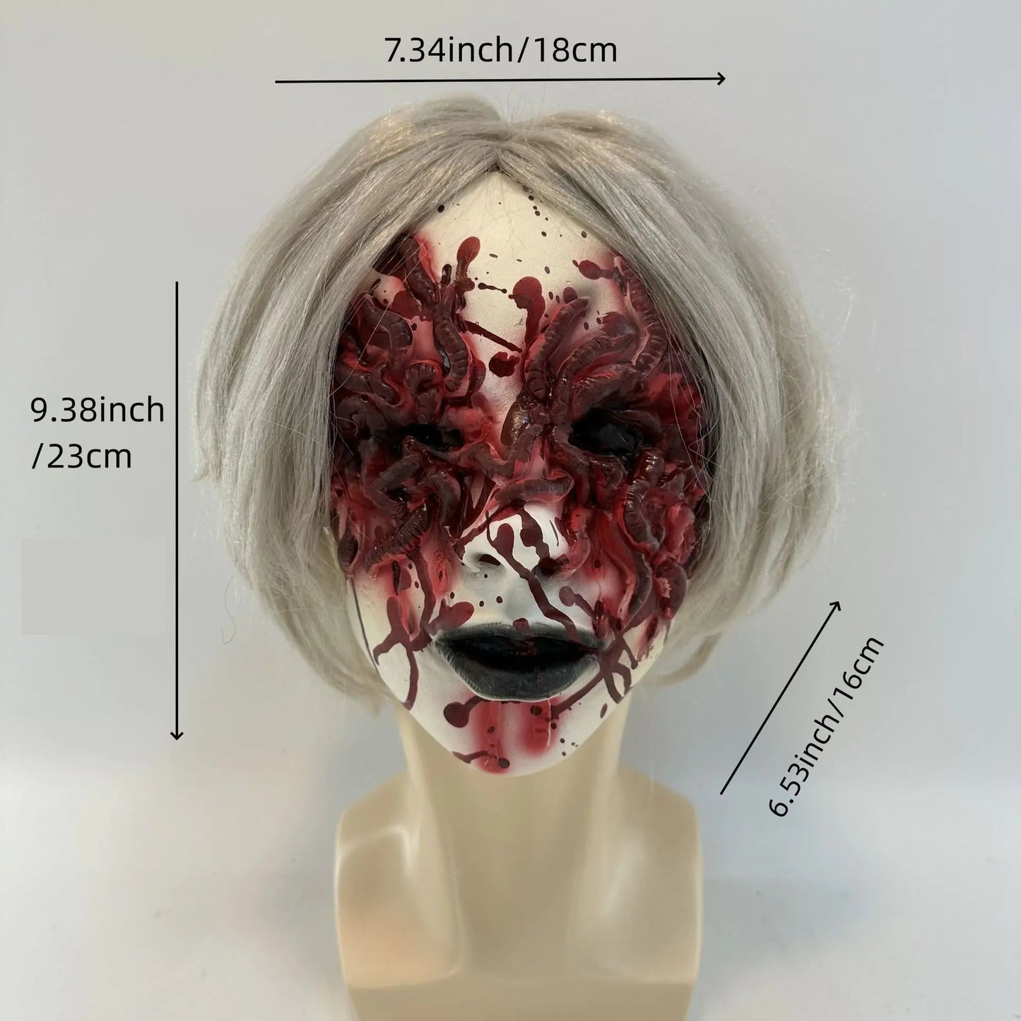 Máscara de bruja maldita Para Halloween