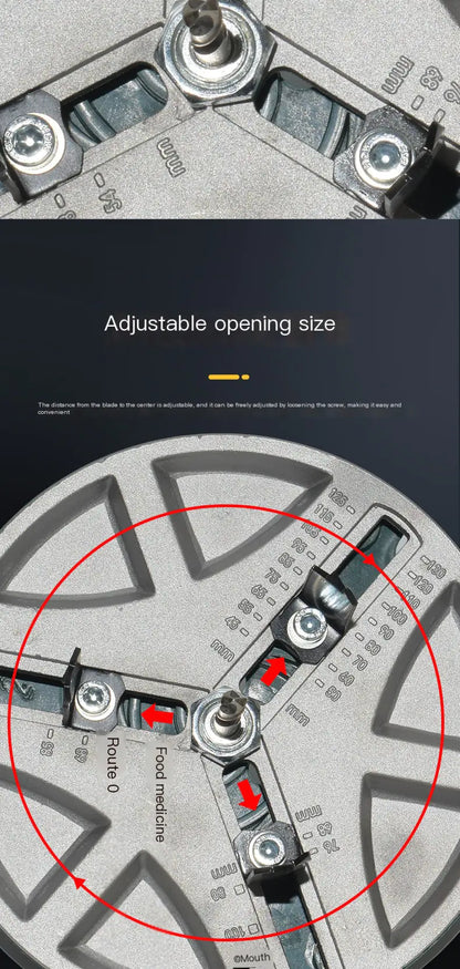 Sierra de Corona Ajustable para Esmeriladora