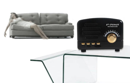 Mini Altavoz y Sistema de Sonido Retro