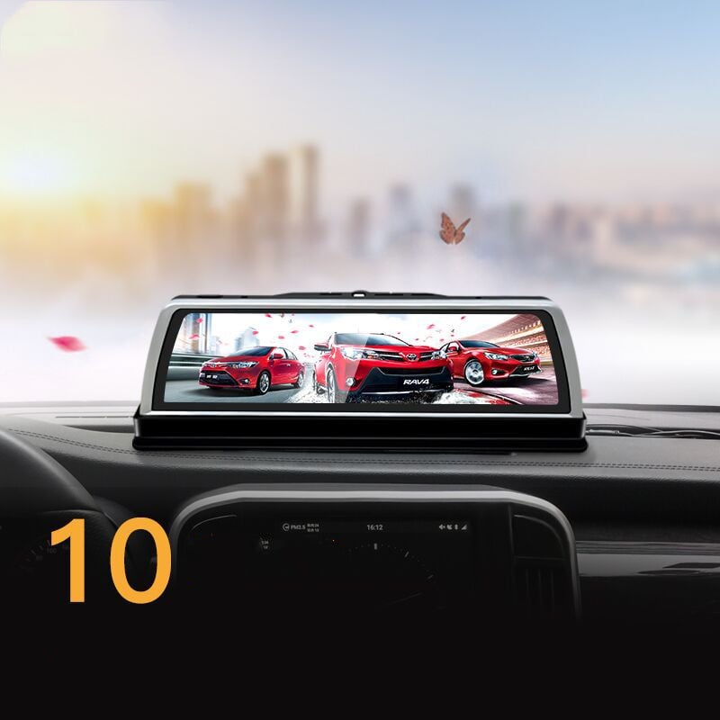 Cámara de Auto Road Detective K500 con transmisión en pantalla completa