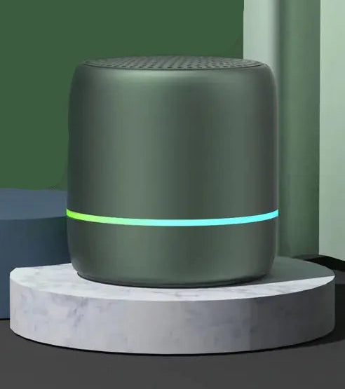 Altavoz Via Bluetooth Portátil con Voz IA y Luces