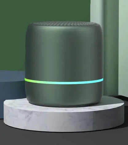 Altavoz Via Bluetooth Portátil con Voz IA y Luces
