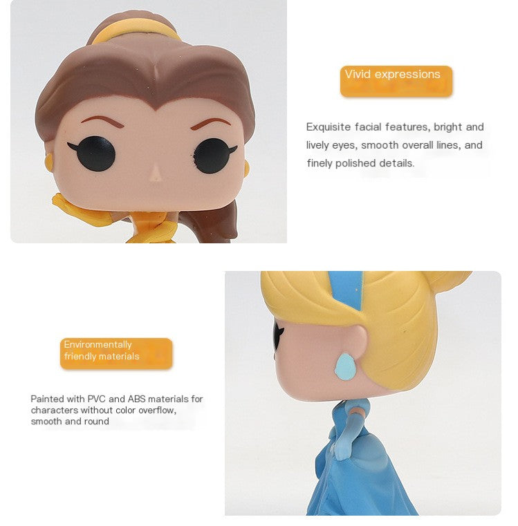 Cenicienta, Bella & Anna Figuras de Anime