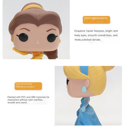 Cenicienta, Bella & Anna Figuras de Anime
