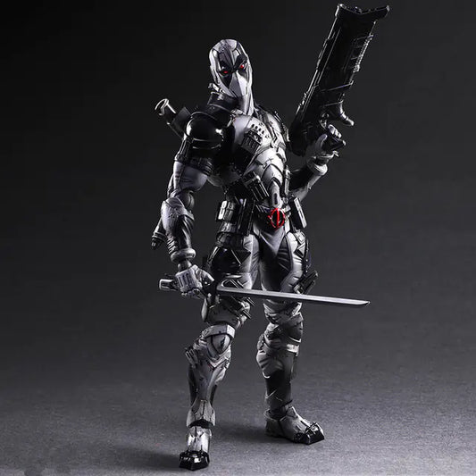 Deadpool Gris de Marvel Figura de Acción Articulada