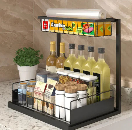 Organizador Simple para Especias y Fregadero de Cocina