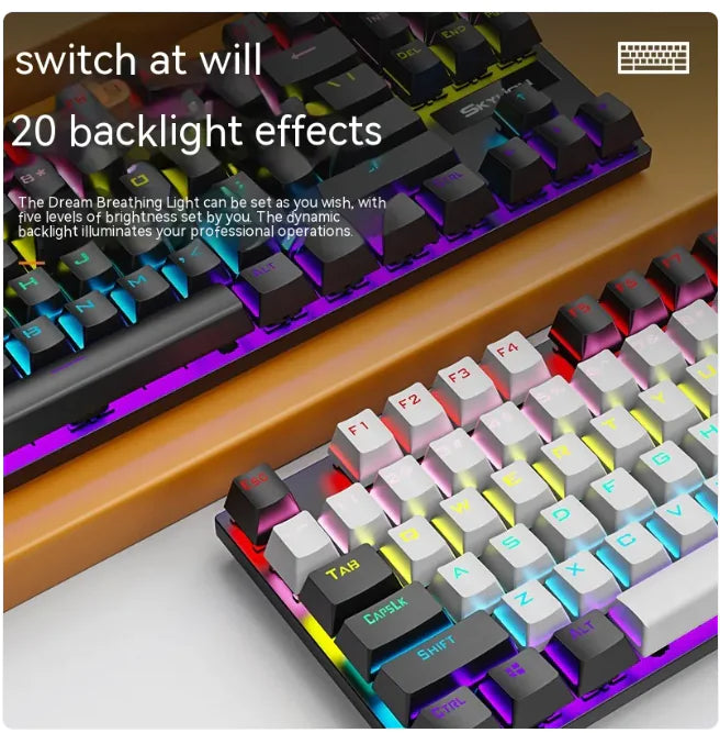 Teclado Mecánico Con Cable K87