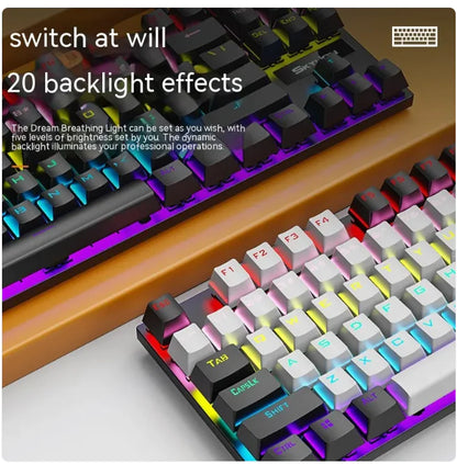 Teclado Mecánico Con Cable K87
