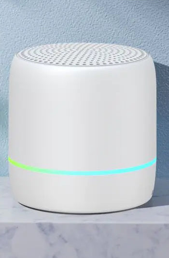 Altavoz Via Bluetooth Portátil con Voz IA y Luces