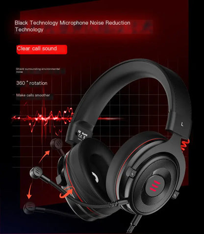 Auriculares para Juegos EKSA con Sonido Envolvente 7.1