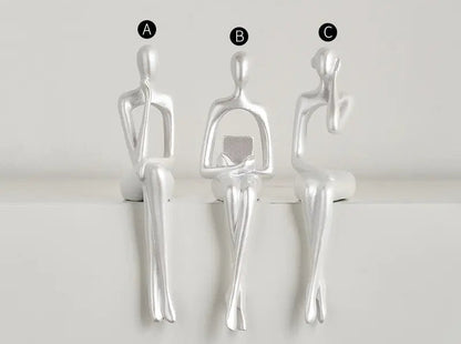 Figura Abstracta Diseño Wow House para Decoración del casa