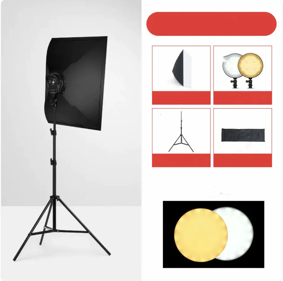 Luz de relleno LED para fotografía, tomas de productos y transmisiones en vivo