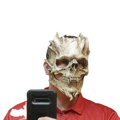 Máscara de Calavera Guerrero de la Muerte para Halloween