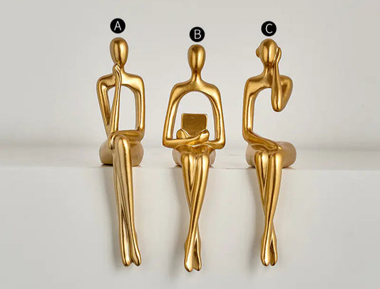 Figura Abstracta Diseño Wow House para Decoración del casa