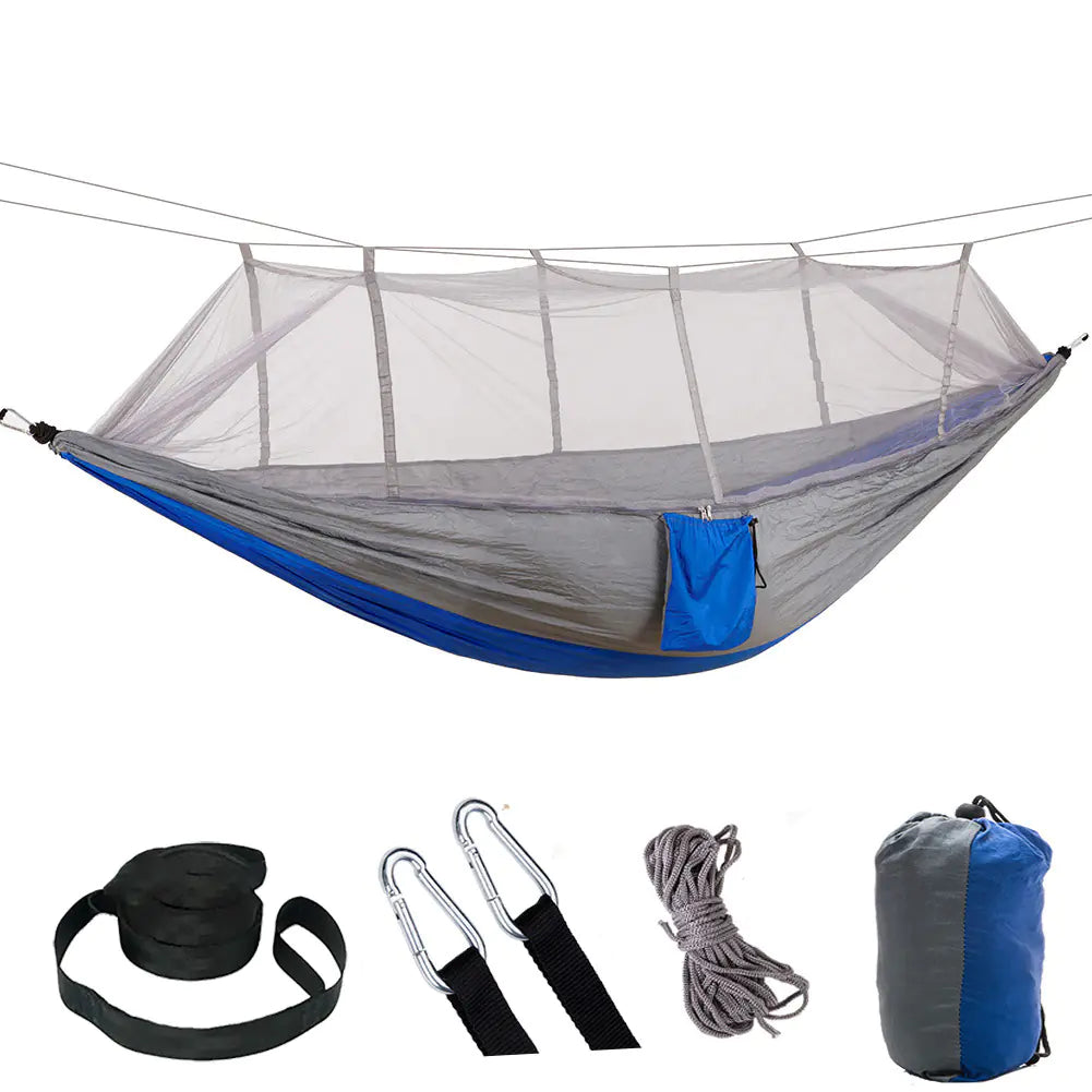 Hamaca con Mosquitero para Alpinismo - Nylon Ligero