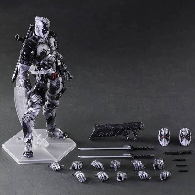 Deadpool Gris de Marvel Figura de Acción Articulada
