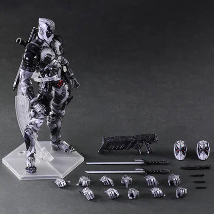 Deadpool Gris de Marvel Figura de Acción Articulada