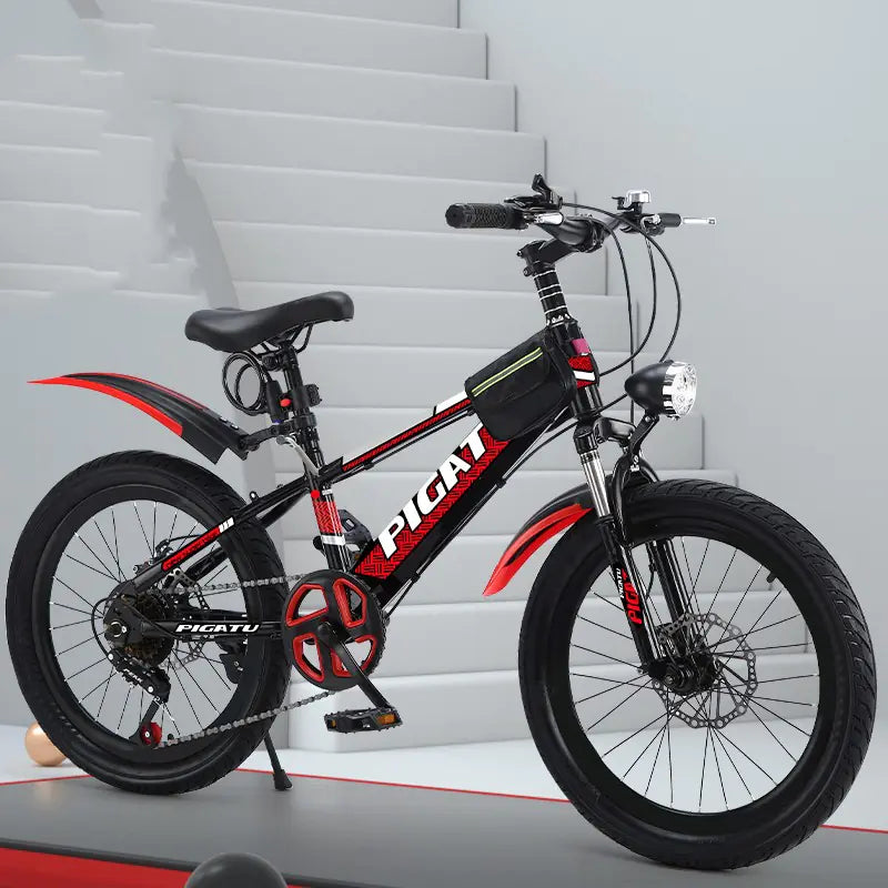Bicicleta de Montaña de Velocidad Variable y Amortiguación Delantera