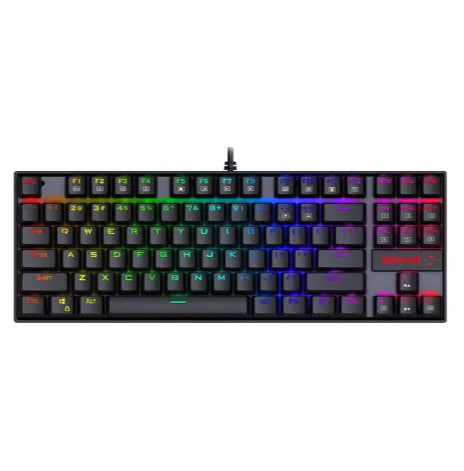 Teclado REDRAGON Mecánico para Gaming de 87 Teclas – Interruptor Verde