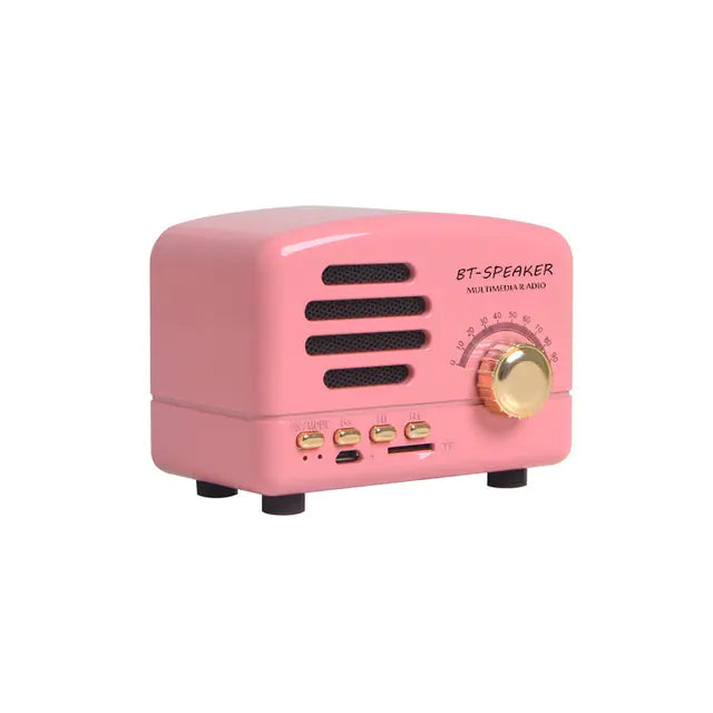 Mini Altavoz y Sistema de Sonido Retro