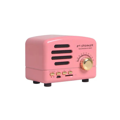 Mini Altavoz y Sistema de Sonido Retro