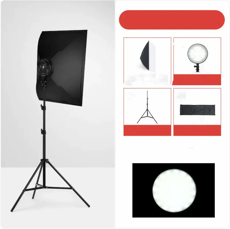 Luz de relleno LED para fotografía, tomas de productos y transmisiones en vivo