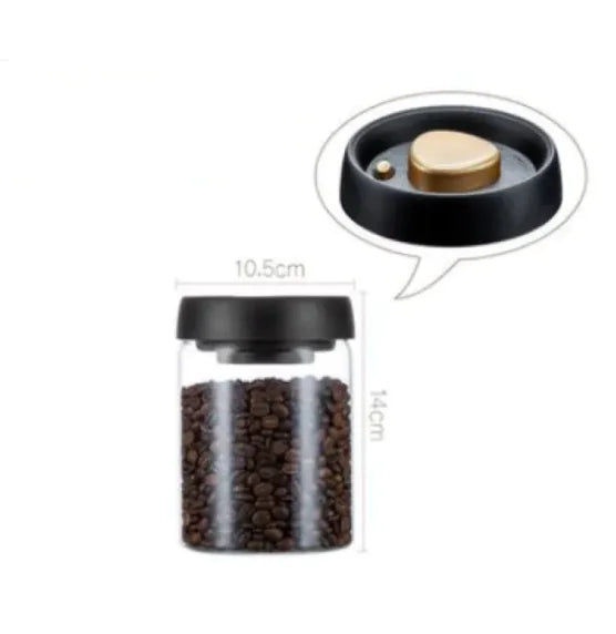 Set de Frascos de Vidrio con Sellado al Vacío