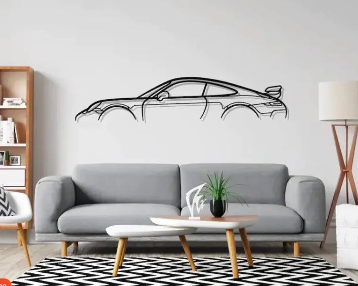 Decoración de Pared Coche Deportivo