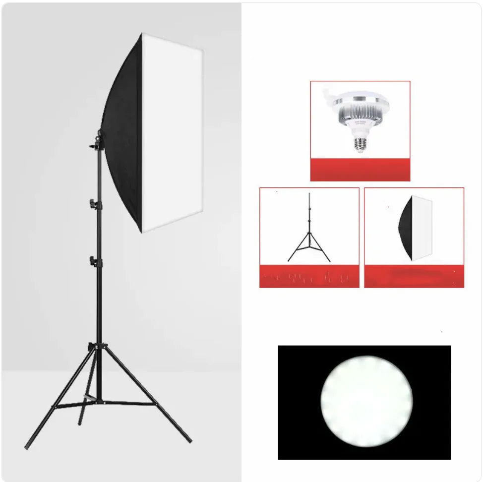 Luz de relleno LED para fotografía, tomas de productos y transmisiones en vivo