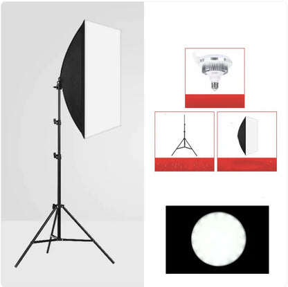 Luz de relleno LED para fotografía, tomas de productos y transmisiones en vivo