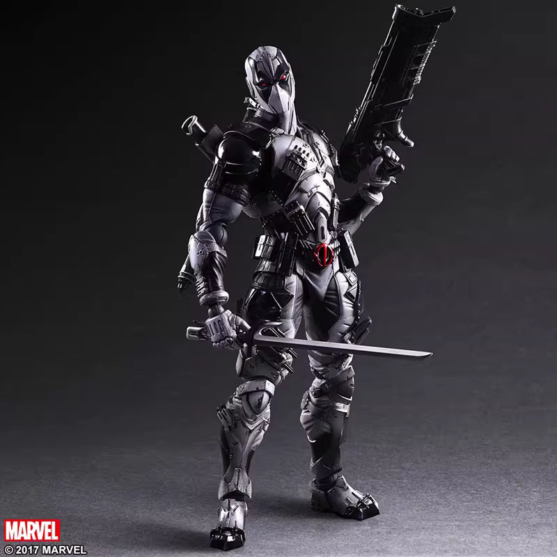 Deadpool Gris de Marvel Figura de Acción Articulada