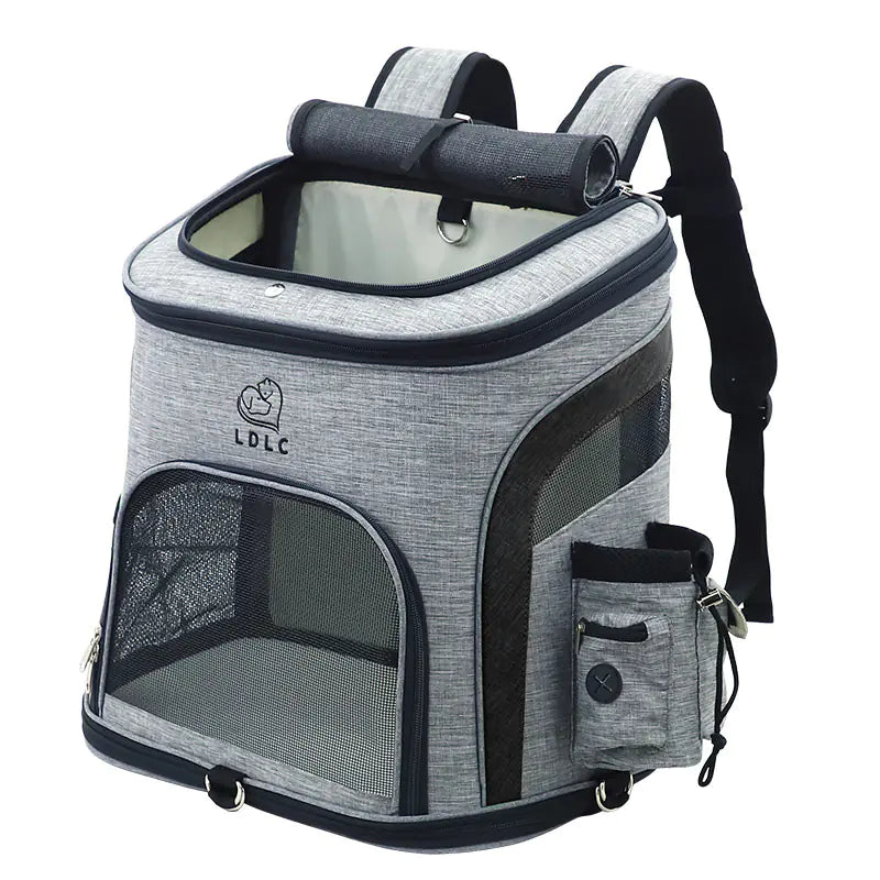 Mochila Transpirable para Gatos y Mascotas Pequeñas