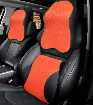 Set de Cojines para Cuello y Cintura de Espuma Viscoelástica para Coche