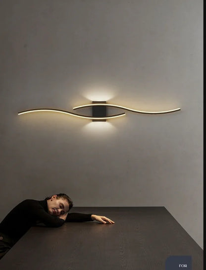 Lámpara de Pared Moderna para Mesa de Noche