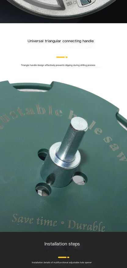 Sierra de Corona Ajustable para Esmeriladora