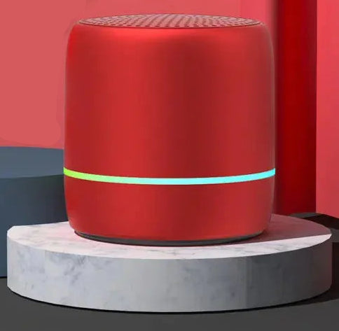 Altavoz Via Bluetooth Portátil con Voz IA y Luces