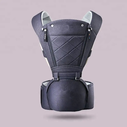 Portabebés con Asiento de Cadera para Llevar al Frente