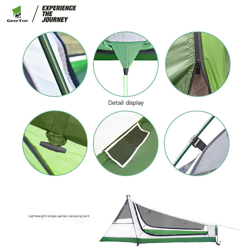 Tienda Piramidal Impermeable